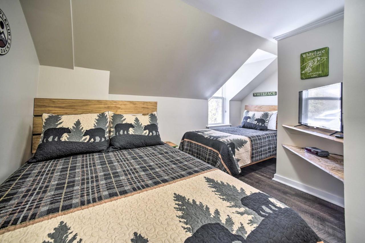 לייק פלאסיד Cozy Condo By Mirror Lake, 1 Block To Downtown! מראה חיצוני תמונה